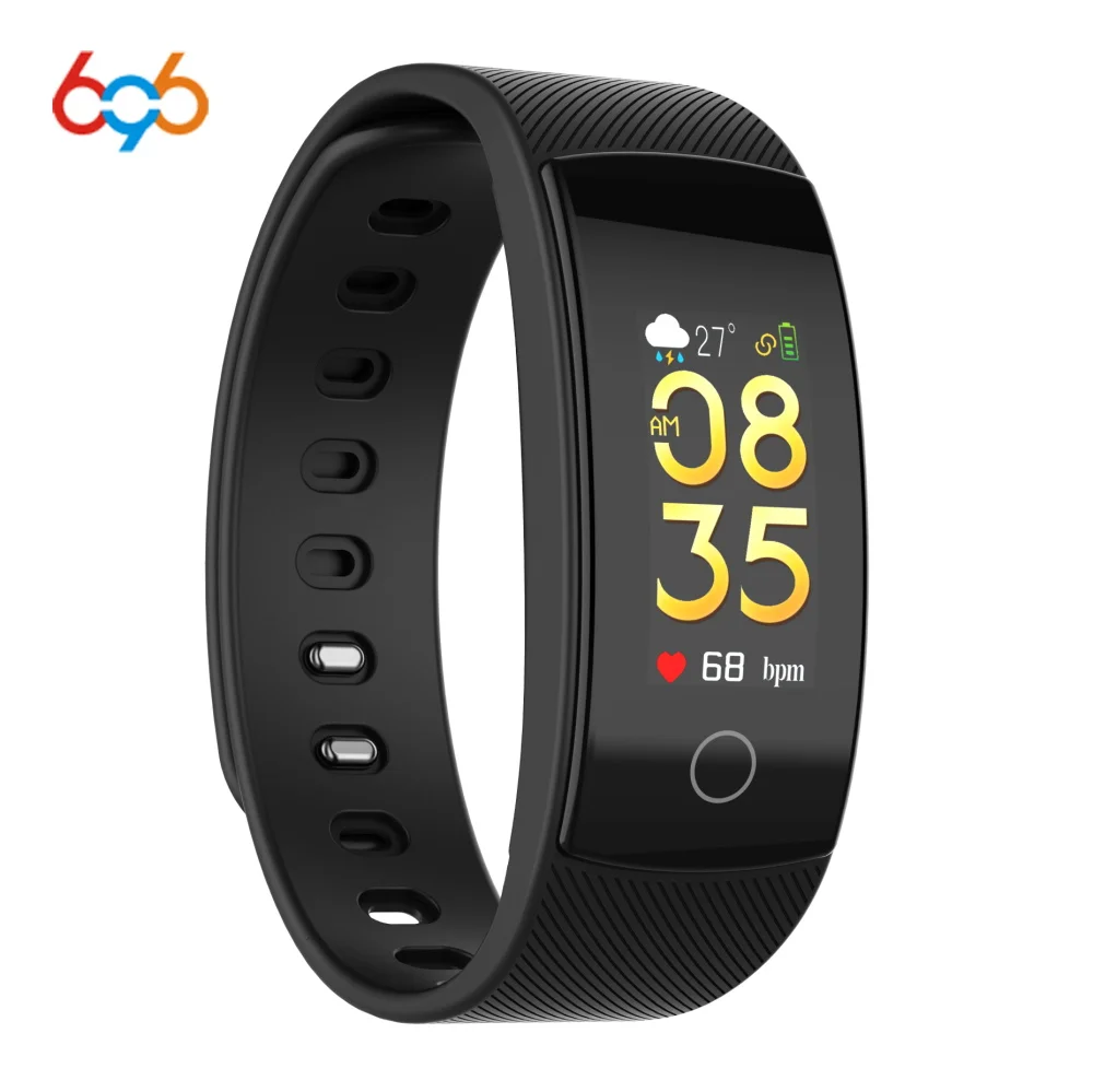 696 QS80 PLUS smart band with heart rate blood pressure blood oxygen bluetooth message reminder for Android & IOS smart watches
696 QS80 PLUS smart band with heart rate blood pressure blood oxygen bluetooth message reminder for Android & IOS smart watches