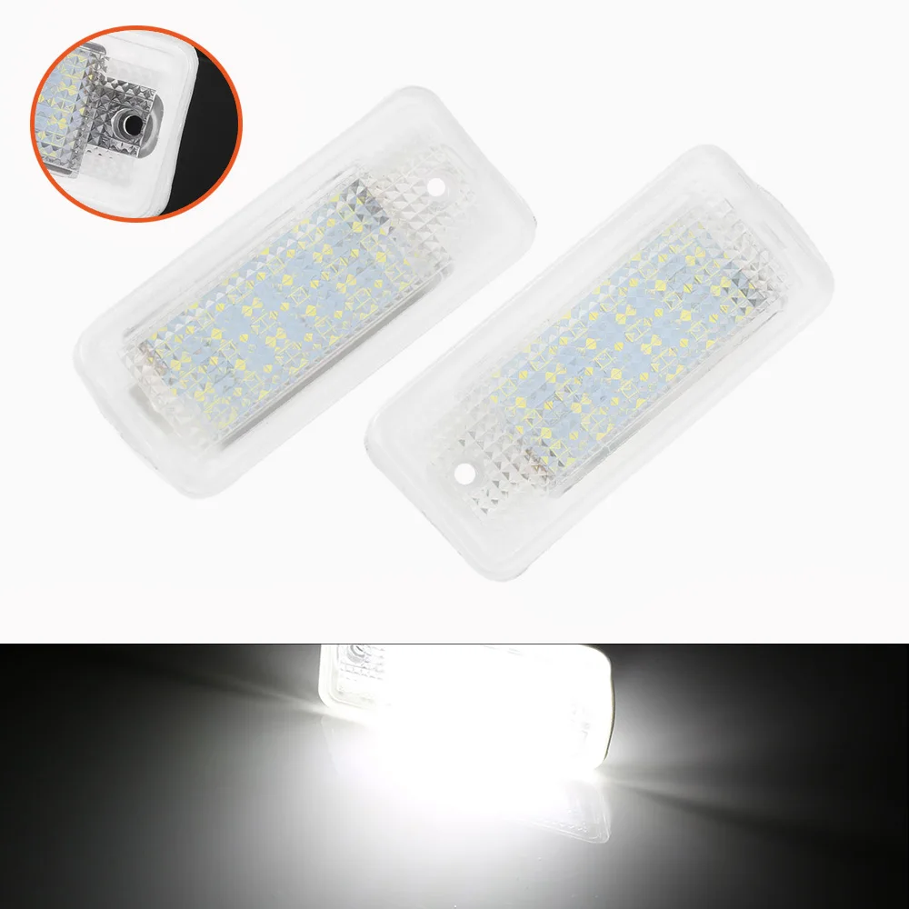 2 pieces Car Led Number License Plate Light White 6000k 3W 18 SMD Led Bulb Number Plate For Audi A4 A6 C6 A3 B6 B7 S6 A8 Q7
2 pieces Car Led Number License Plate Light White 6000k 3W 18 SMD Led Bulb Number Plate For Audi A4 A6 C6 A3 B6 B7 S6 A8 Q7