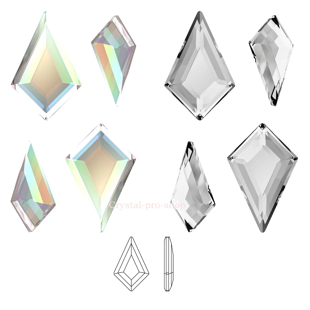 (You choose) Swarovski Elements Kite (2771) (6.4x4.2 , 8.6x5.6 , 12.9x8.3)mm ( No Hotfix ) Flat Back Crystal Rhinestones
(You choose) Swarovski Elements Kite (2771) (6.4x4.2 , 8.6x5.6 , 12.9x8.3)mm ( No Hotfix ) Flat Back Crystal Rhinestones