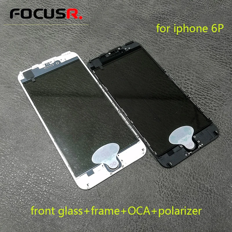 10pcs 4in1 Front Outer Glass with Frame OCA Polarizer For iPhone 6P Screen Replacement Mobile Phone Touch Panel Repair Parts
10pcs 4in1 Front Outer Glass with Frame OCA Polarizer For iPhone 6P Screen Replacement Mobile Phone Touch Panel Repair Parts