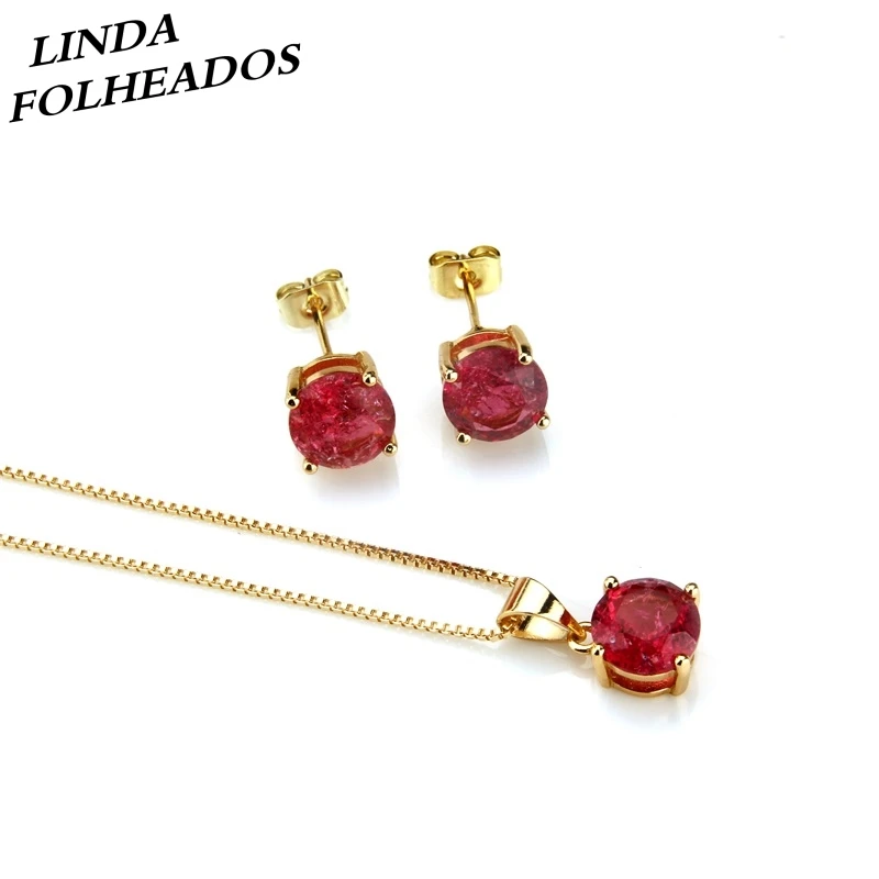 New Designed Hot Sale Gold Copper Multi Colors AAA Cubic Zirconia Bridal Wedding Necklace/Earrings Jewelry Set for Women Gift
New Designed Hot Sale Gold Copper Multi Colors AAA Cubic Zirconia Bridal Wedding Necklace/Earrings Jewelry Set for Women Gift
