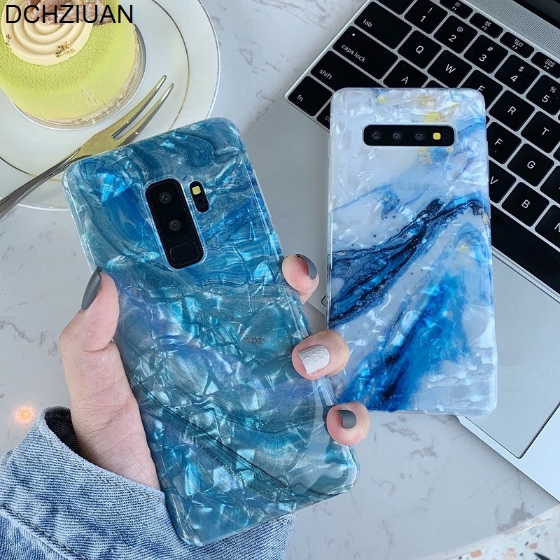 DCHZIUAN Conch Shell Marble Phone Cases For Samsung Galaxy S10 Plus S10 Case Cover For Samsung S8 S9 Plus Note 8 9 Silicone Case
DCHZIUAN Conch Shell Marble Phone Cases For Samsung Galaxy S10 Plus S10 Case Cover For Samsung S8 S9 Plus Note 8 9 Silicone Case