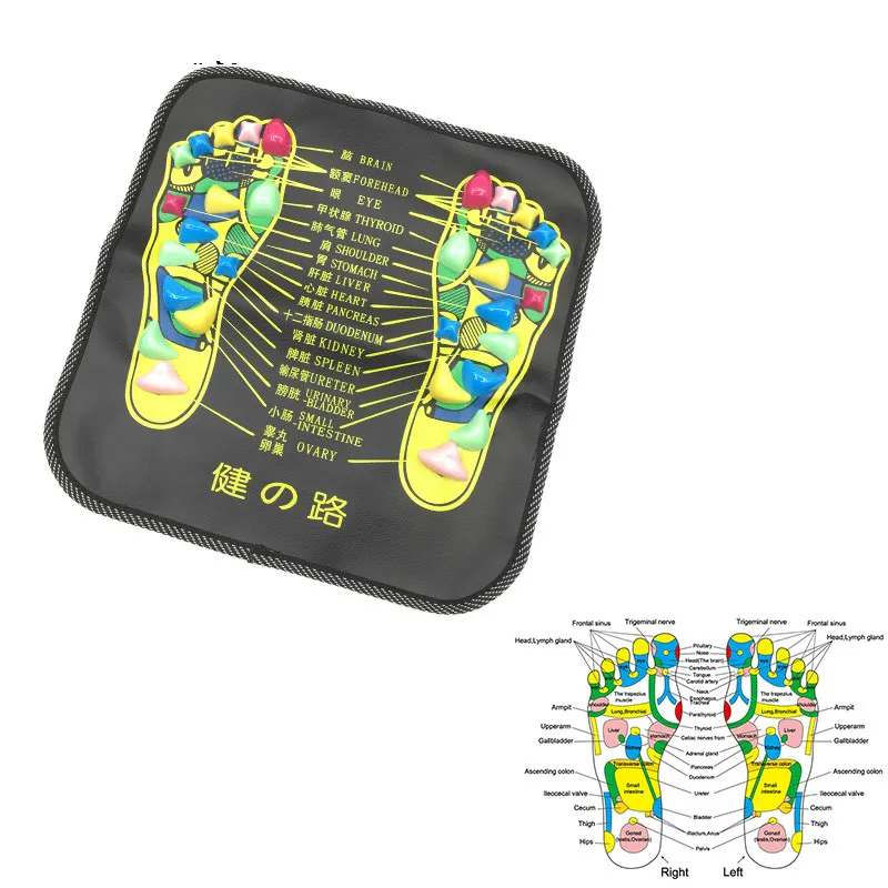 Reflexology Walk Stone Foot Leg Pain Relieve Relief Walk Massager Mat Health Care Acupressure Mat Pad massageador
Reflexology Walk Stone Foot Leg Pain Relieve Relief Walk Massager Mat Health Care Acupressure Mat Pad massageador