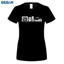GILDAN Funny Photography Shirt Camera Evolution T shirt for women
GILDAN Funny Photography Shirt Camera Evolution T shirt for women