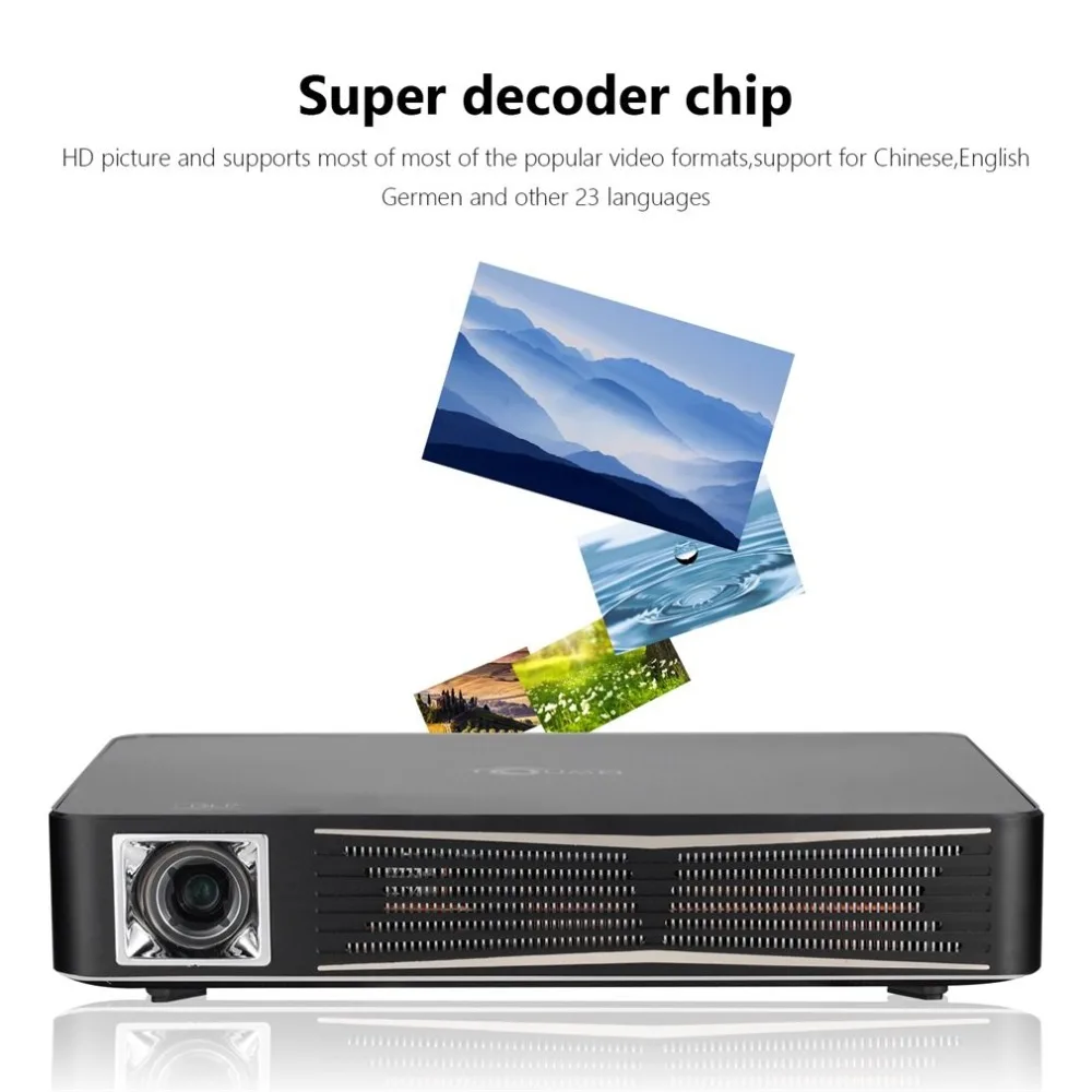 V3 LCD Projector Multi-functional 1280 x 800 Pixels Wireless Bluetooth 4.0 WiFi Android V4.4 1080P HD 3D Smart Media Play
V3 LCD Projector Multi-functional 1280 x 800 Pixels Wireless Bluetooth 4.0 WiFi Android V4.4 1080P HD 3D Smart Media Play