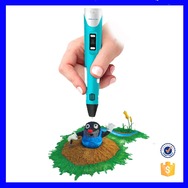 3D печать pen1.75 мм ABS умные 3d ручки для рисования + бесплатная нить прозрачная DIY