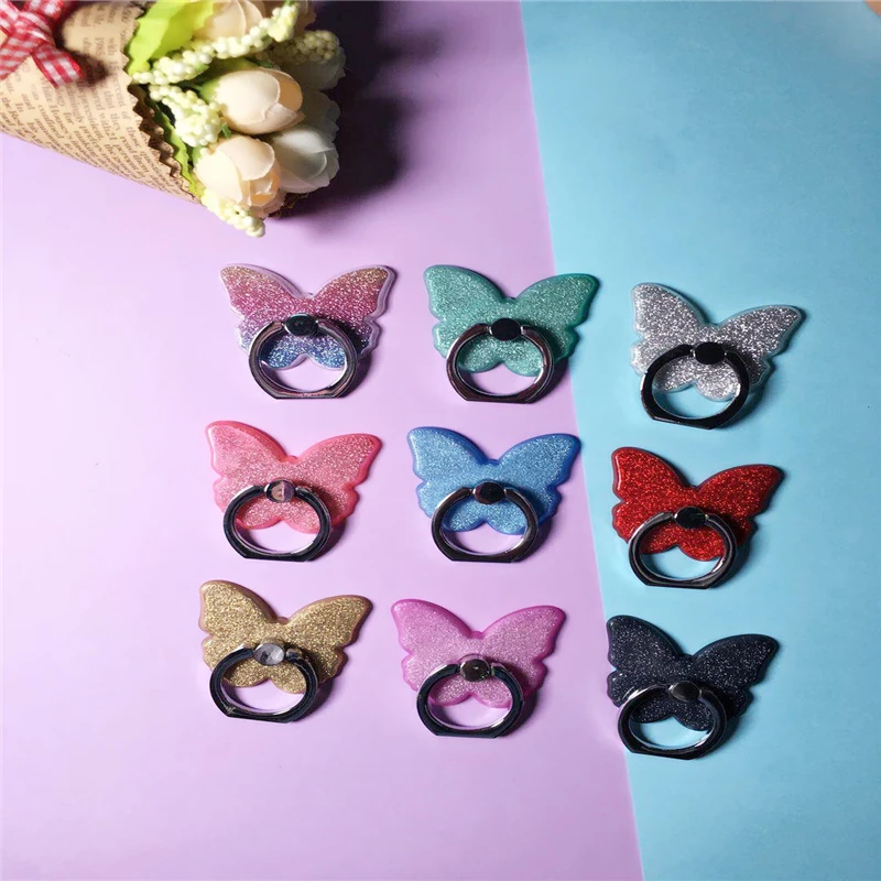 TJHSZKL Flash butterfly pattern mobile phone bracket new creative ring buckle bracket 360 degree rotating lazy universal bracket
TJHSZKL Flash butterfly pattern mobile phone bracket new creative ring buckle bracket 360 degree rotating lazy universal bracket