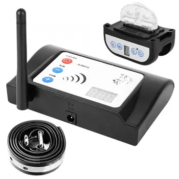 Wireless Pet Collar Dog Shock Training Collar Rechargeable Remote Control Wireless Electronic Pet Fence System
Wireless Pet Collar Dog Shock Training Collar Rechargeable Remote Control Wireless Electronic Pet Fence System