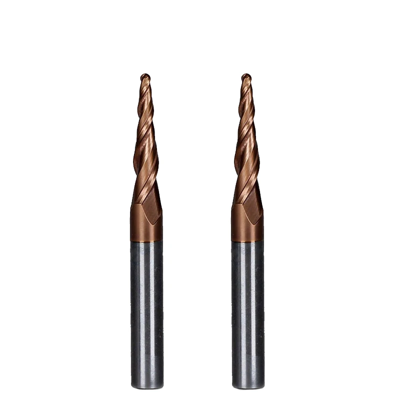 Концевые фрезы R1.0 * D6 * 20 * 50L * 2F HRC55, вольфрамовые, с твердым карбидным покрытием, конические и конические торцевые фрезы, 2 шт.
Концевые фрезы R1.0 * D6 * 20 * 50L * 2F HRC55, вольфрамовые, с твердым карбидным покрытием, конические и конические торцевые фрезы, 2 шт.