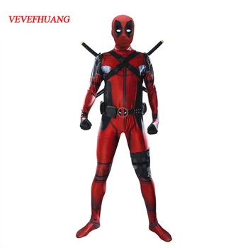 VEVEFHUAN Deadpool Cosplay Costume Marvel Deadpool Costumes Adult Wade Wilson Spandex Lycra Zentai bodysuit Second Skin Tight
VEVEFHUAN Deadpool Cosplay Costume Marvel Deadpool Costumes Adult Wade Wilson Spandex Lycra Zentai bodysuit Second Skin Tight