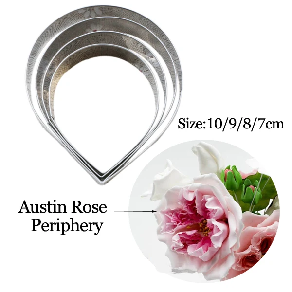 Rose Petals Veiners & Cutter Meridians Sugarflower Wafer Paper GumPaste Clay Fondant Mould Cake Decorating Tools cs365 HTBPstblrgKjSZFnqzRRXXat