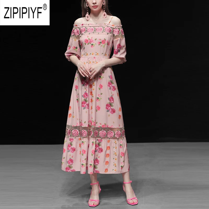2019 Spring Elegant Dresses Off The Shoulder Three Lantern Sleeve Ball Gown Bohemian Dresses Gauze Patchwork Beach Dresses Z1099
2019 Spring Elegant Dresses Off The Shoulder Three Lantern Sleeve Ball Gown Bohemian Dresses Gauze Patchwork Beach Dresses Z1099