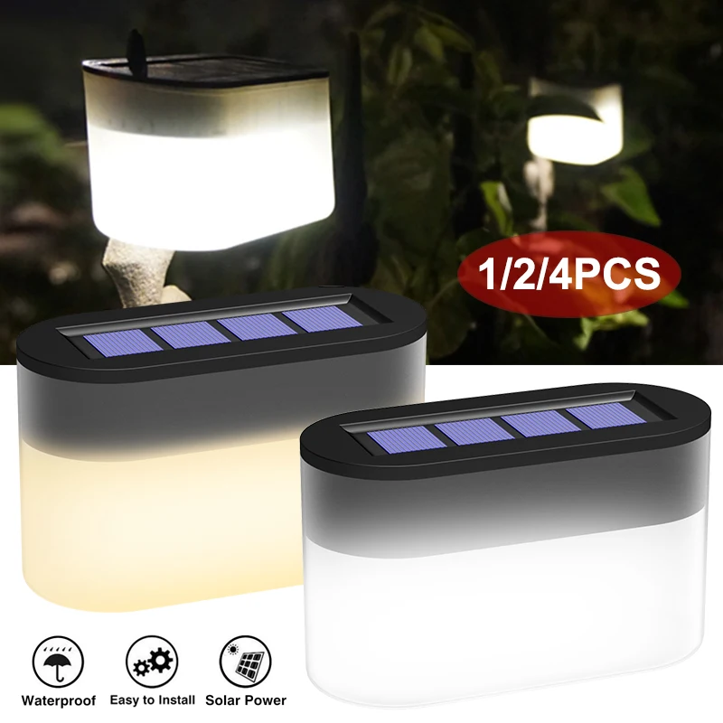 Brand New Solar Powered Waterproof Wall Light 1/2/4 Pack Night Light Outdoor Yard Solar Fence Lamp IP65 Waterproof for Garden
Brand New Solar Powered Waterproof Wall Light 1/2/4 Pack Night Light Outdoor Yard Solar Fence Lamp IP65 Waterproof for Garden