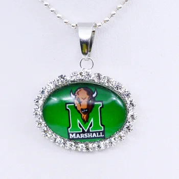 Necklace NCAA Marshall Thundering Herd Charm Pendant University Football Jewelry for Women Gifts Party Birthday Wholesale 2018
Necklace NCAA Marshall Thundering Herd Charm Pendant University Football Jewelry for Women Gifts Party Birthday Wholesale 2018
