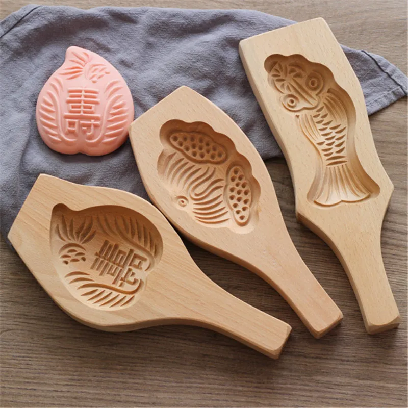Quality Three-dimensional Wood Pastry Mold Mung Bean Cake Mold Fish Dessert Moon Cake Tools Chinese Longevity Peach Cake Mold
Quality Three-dimensional Wood Pastry Mold Mung Bean Cake Mold Fish Dessert Moon Cake Tools Chinese Longevity Peach Cake Mold
