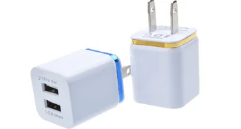 Universal Full 2.1A Wall Charger Plug US EU Dual USB AC Power Adapter 2 ports for IPAD mini iphone 5 5s 6 plus for Samsung HTC
Universal Full 2.1A Wall Charger Plug US EU Dual USB AC Power Adapter 2 ports for IPAD mini iphone 5 5s 6 plus for Samsung HTC