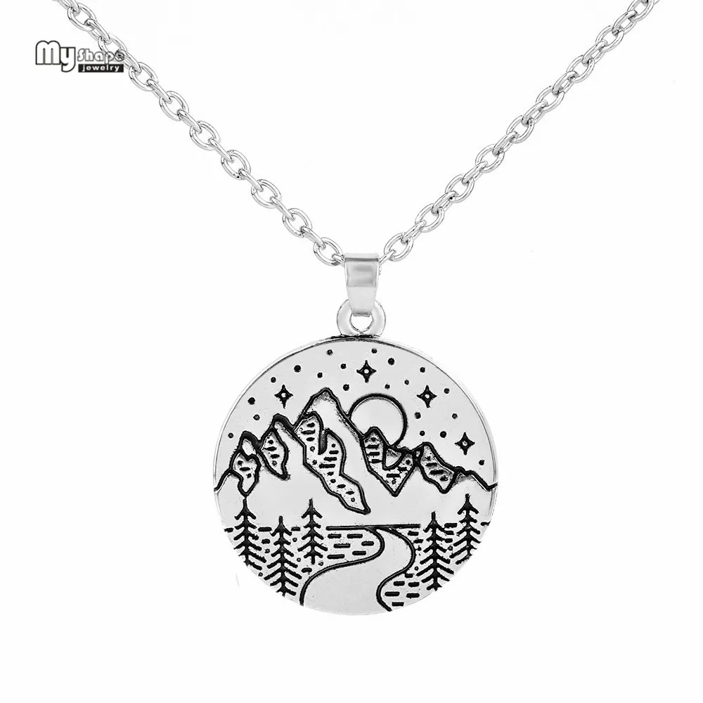 My shape valentine Himalayas Mountain Necklace Wanderlust Pendants Gift for Climbers Travel Antique Silver Charm 28*25mm
My shape valentine Himalayas Mountain Necklace Wanderlust Pendants Gift for Climbers Travel Antique Silver Charm 28*25mm