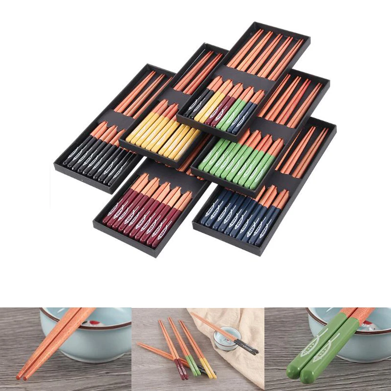 5 Pairs Beautiful Wooden Chopstick Safe And non-toxic Engraving Patterns Food Sticks Kitchen Accessorie
5 Pairs Beautiful Wooden Chopstick Safe And non-toxic Engraving Patterns Food Sticks Kitchen Accessorie
