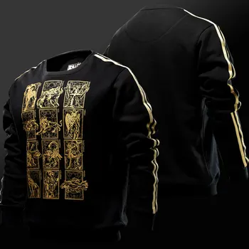 Saint Seiya Gold Cloth Sweatshirts Mens Boys 3XL Black Gold Blocking Limited Edition Hoodies
Saint Seiya Gold Cloth Sweatshirts Mens Boys 3XL Black Gold Blocking Limited Edition Hoodies