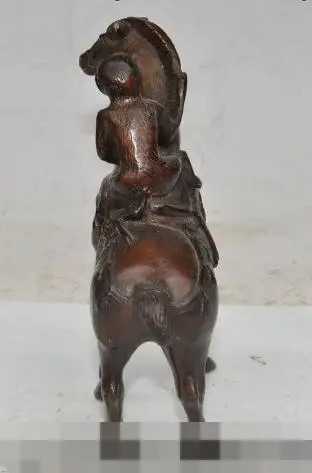 S1836 6" chinese fengshui bronze animal horse steed monkey stamp success lucky statue discount 30% (C0324)
S1836 6" chinese fengshui bronze animal horse steed monkey stamp success lucky statue discount 30% (C0324)