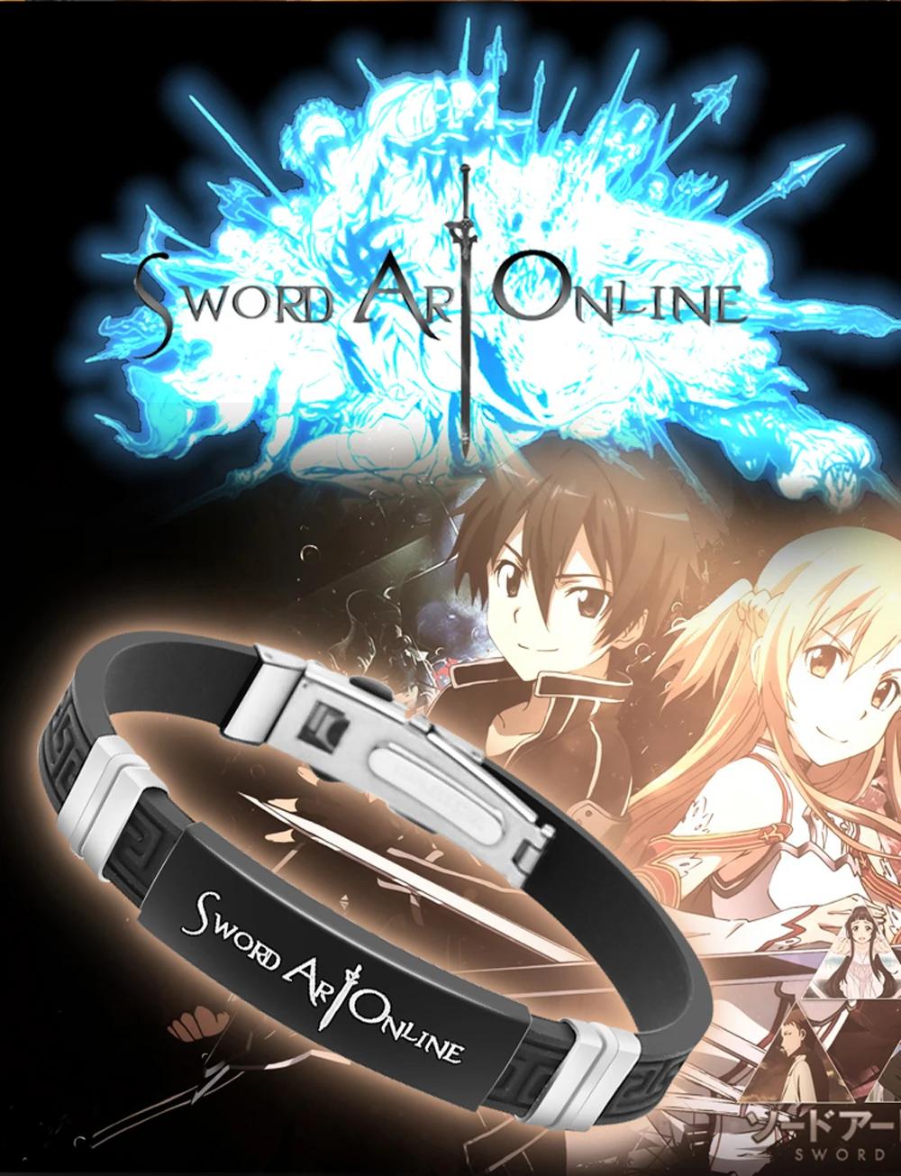Sword Art Online Wristband Bracelet