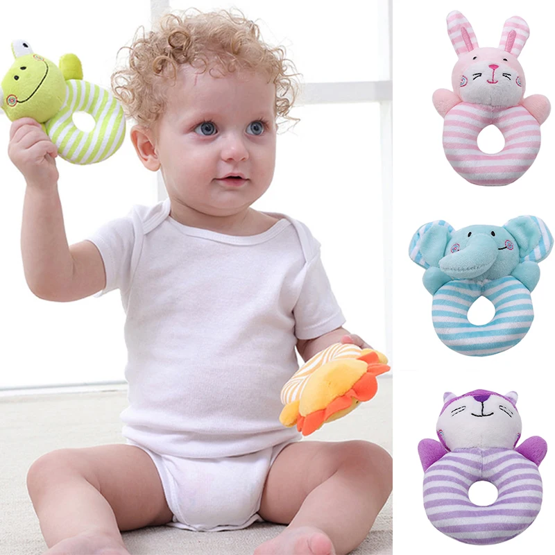 Elephant Lion Deer Animal Catoon Hand Bell Ring Rattles Newborns Infant Baby Toy Kid Plush Soft Toddler Toy Kids Gift
Elephant Lion Deer Animal Catoon Hand Bell Ring Rattles Newborns Infant Baby Toy Kid Plush Soft Toddler Toy Kids Gift