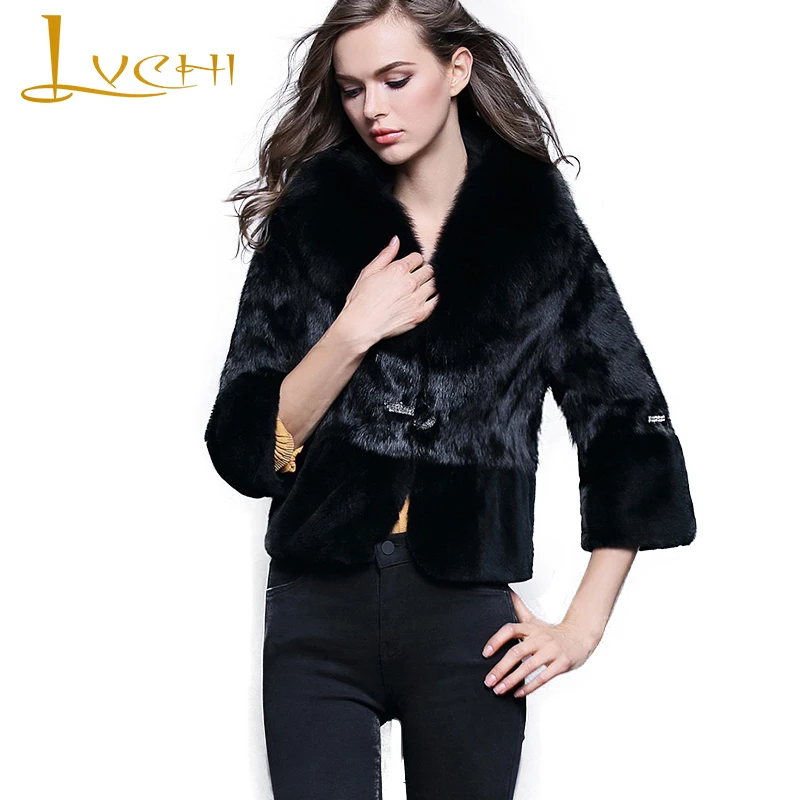 LVCHI Winter 2019 Real Natural Rex Rabbit Fur Coat Women's Loss Causal Office Lady Nine Quarter Slim Short Rex Rabbit Fur Coats
LVCHI Winter 2019 Real Natural Rex Rabbit Fur Coat Women's Loss Causal Office Lady Nine Quarter Slim Short Rex Rabbit Fur Coats