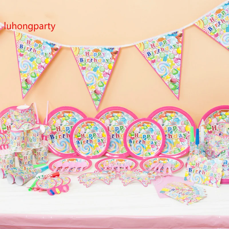 New 1pack candy balloon plate cup knife card mask napkin cap Plastic Gift Bag for Kid Birthday Party Decoration Supplies Favor
New 1pack candy balloon plate cup knife card mask napkin cap Plastic Gift Bag for Kid Birthday Party Decoration Supplies Favor