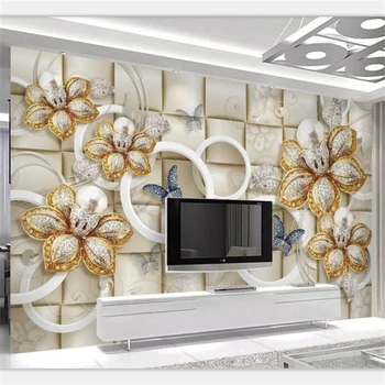 beibehang Custom 3d circle luxury living room bedroom gorgeous pearl flower soft package stereo TV background decoration
beibehang Custom 3d circle luxury living room bedroom gorgeous pearl flower soft package stereo TV background decoration