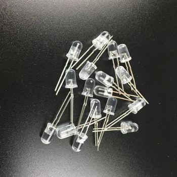 1000pcs 5mm LED Diode DIY Light Emitting Diode 20mA 3V Transparent Round Top White Red Yellow Blue Green Orange Pink RGB
1000pcs 5mm LED Diode DIY Light Emitting Diode 20mA 3V Transparent Round Top White Red Yellow Blue Green Orange Pink RGB