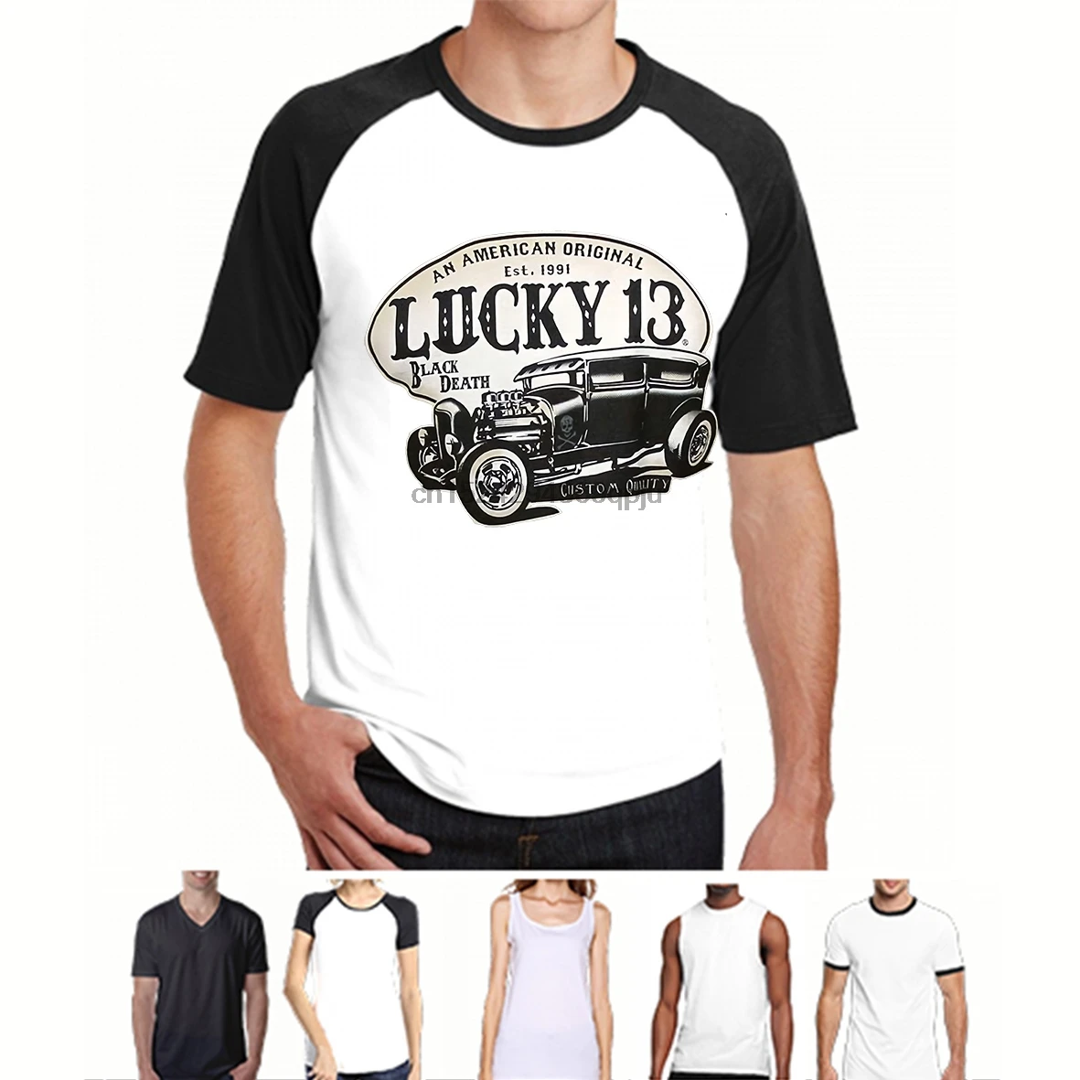 Men T shirt Authentic LUCKY 13 American Original For Size S-5XL funny t-shirt novelty tshirt women
Men T shirt Authentic LUCKY 13 American Original For Size S-5XL funny t-shirt novelty tshirt women