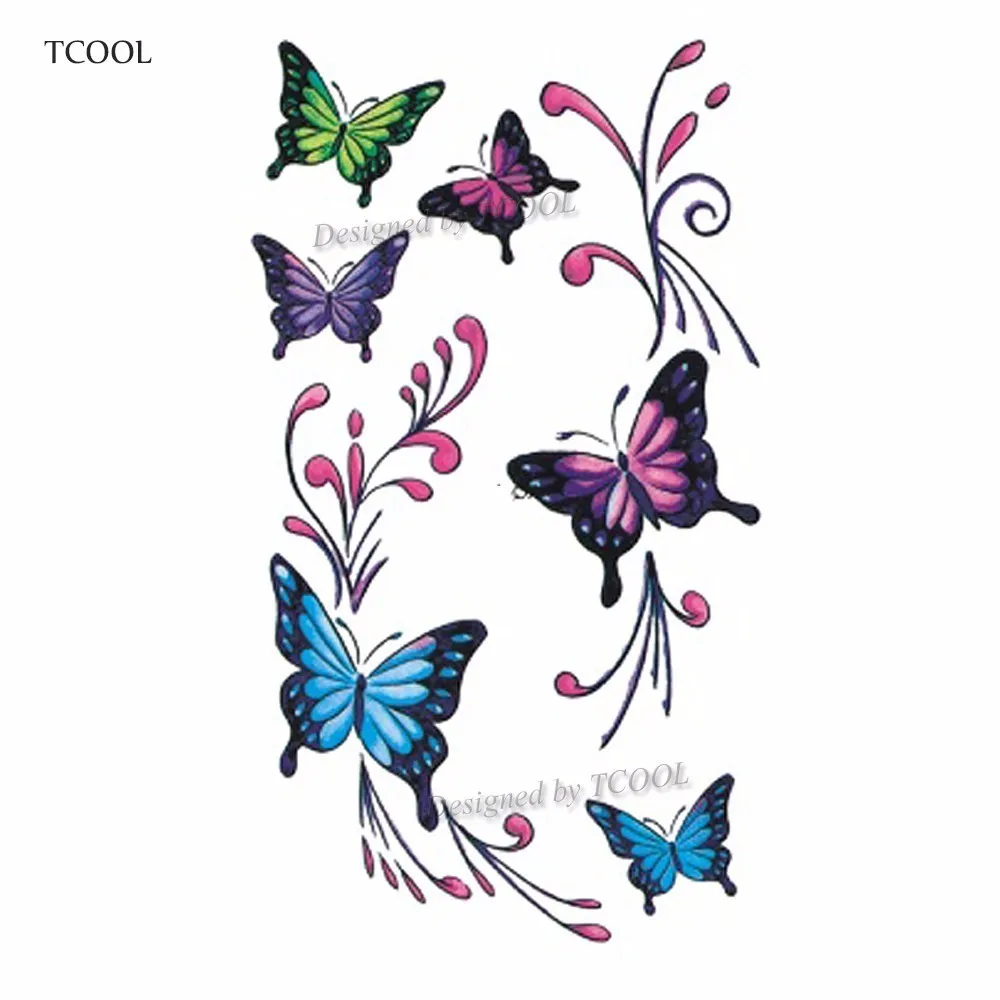 HXMAN Butterfly Temporary Tattoo Sticker Tattoos for Women Fashion Body Art Kids Children Hand Fake Tatoo 10.5X6cm A-039
HXMAN Butterfly Temporary Tattoo Sticker Tattoos for Women Fashion Body Art Kids Children Hand Fake Tatoo 10.5X6cm A-039