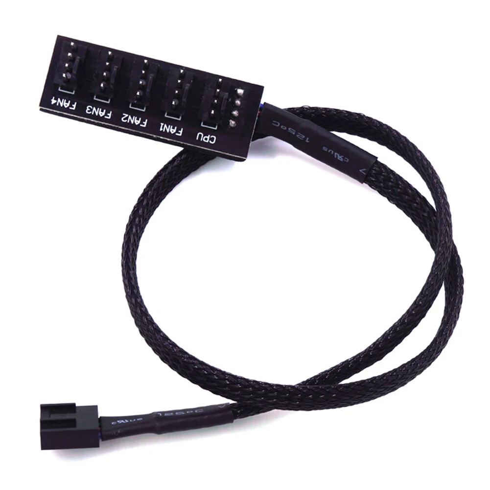 40cm Regulator Adapter Connector Host Case Power Supply Accessories For PC Computer Black Splitter Cable Fan Hub Durable 1 To 5
40cm Regulator Adapter Connector Host Case Power Supply Accessories For PC Computer Black Splitter Cable Fan Hub Durable 1 To 5