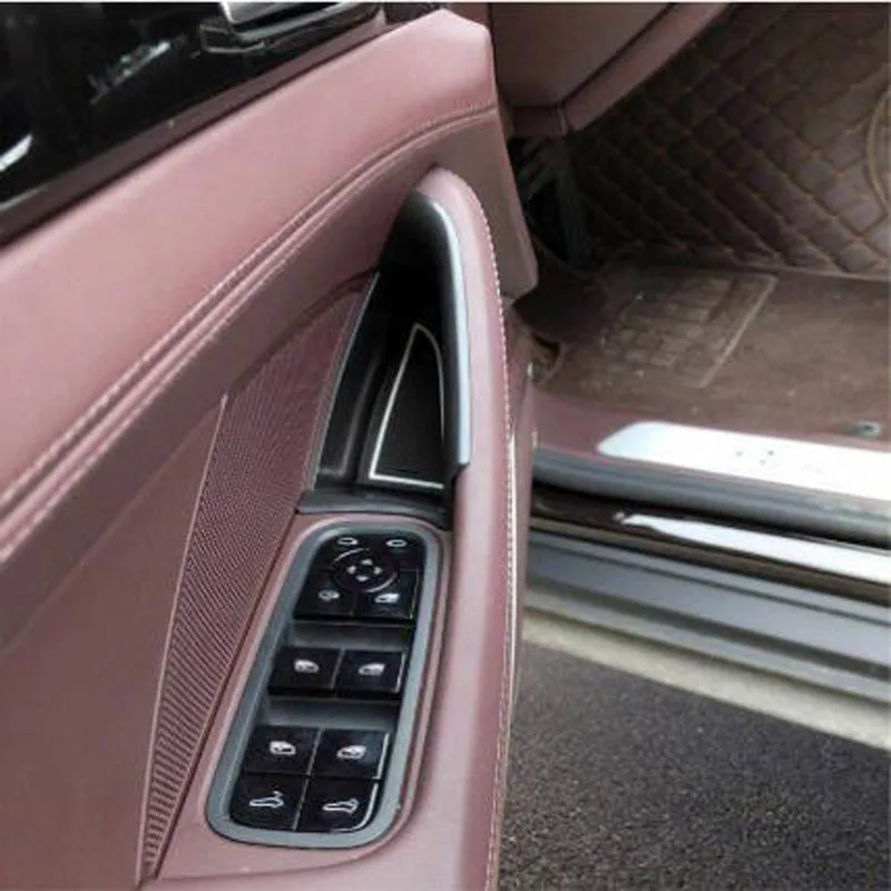 Brand New For Porsche Panamera 2017 2018 4PCS High Quality ABS Chrome Car Door Storage Box Cover Trim Car Styling Accessories
Brand New For Porsche Panamera 2017 2018 4PCS High Quality ABS Chrome Car Door Storage Box Cover Trim Car Styling Accessories