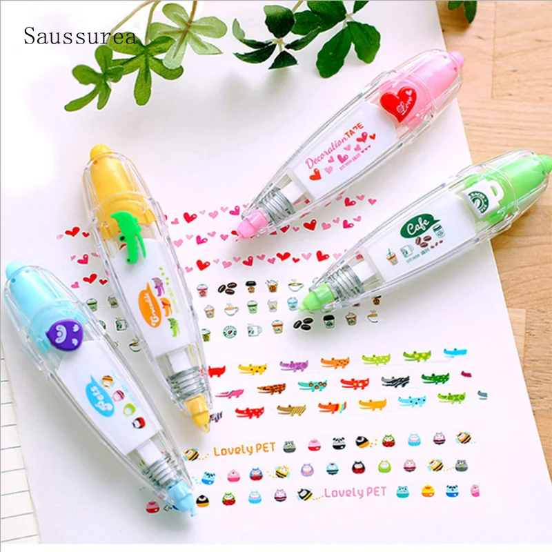 1pc Kawaii Correction Tape Funny Animals Press Type Diary Accessories Korean Stationery Office School Supplies 
1pc Kawaii Correction Tape Funny Animals Press Type Diary Accessories Korean Stationery Office School Supplies