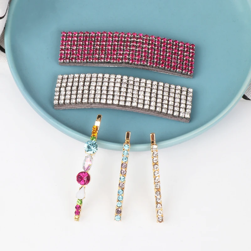 JURAN 5 Pieces/Set Crystal Hairpin for Women Hairclip Top Side Clip Rhinestone Shinning Clip Hair Jewelry Girls Hair Accessories
JURAN 5 Pieces/Set Crystal Hairpin for Women Hairclip Top Side Clip Rhinestone Shinning Clip Hair Jewelry Girls Hair Accessories