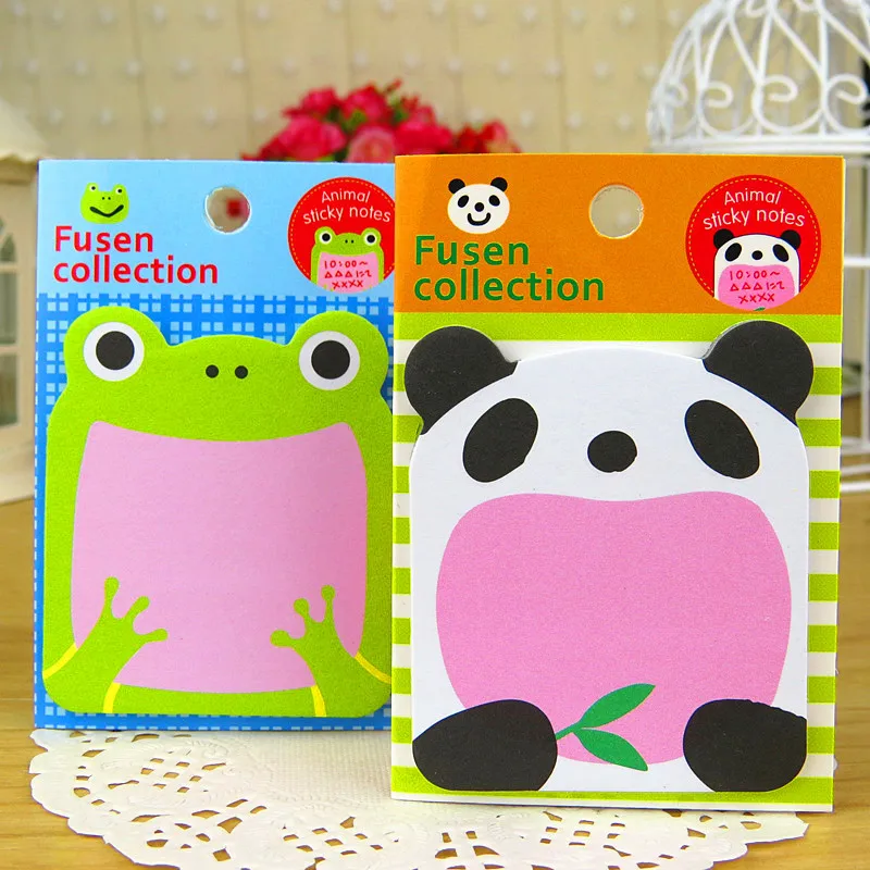 Animal frog bird Panda Cute Kawaii Sticky Notes Post Memo Pad School Supplies Planner Stickers Paper Bookmarks Korean Stationery
Animal frog bird Panda Cute Kawaii Sticky Notes Post Memo Pad School Supplies Planner Stickers Paper Bookmarks Korean Stationery