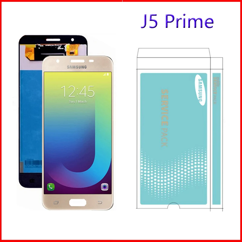 100% ORIGINAL 5.0'' LCD for SAMSUNG Galaxy J5 Prime Display G570F G570 SM-G570F LCD Touch Screen with SERVICE PACK
100% ORIGINAL 5.0'' LCD for SAMSUNG Galaxy J5 Prime Display G570F G570 SM-G570F LCD Touch Screen with SERVICE PACK