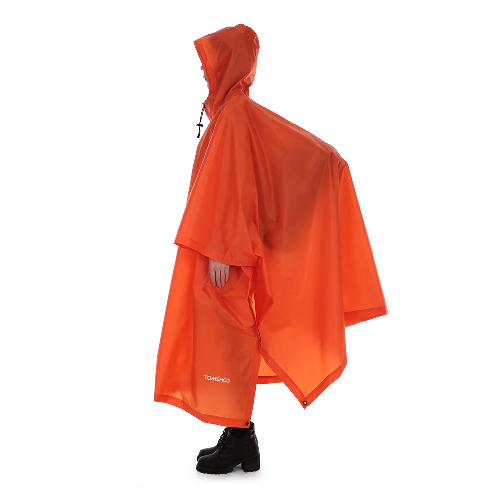 TOMSHOO Multifunctional Lightweight Raincoat with Hood Outdoor Camping Tent Mat Hiking Cycling Rain Cover Poncho Rain Coat
TOMSHOO Multifunctional Lightweight Raincoat with Hood Outdoor Camping Tent Mat Hiking Cycling Rain Cover Poncho Rain Coat