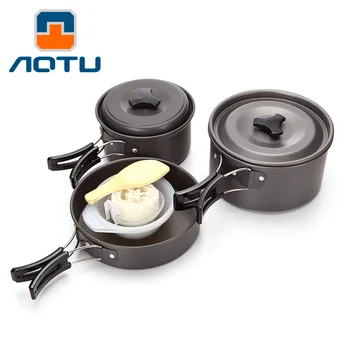2-3 People Camping Cookware Outdoor Cookware Set Camping Tableware Cooking Set Travel Cutlery Utensils Hiking Picnic Set
2-3 People Camping Cookware Outdoor Cookware Set Camping Tableware Cooking Set Travel Cutlery Utensils Hiking Picnic Set