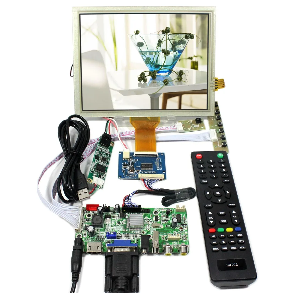 HD MI + VGA + AV + Audio + плата ЖК-контроллера с USB 8 дюймов 800x600 EJ080NA-05A сенсорный ЖК-экран
HD MI + VGA + AV + Audio + плата ЖК-контроллера с USB 8 дюймов 800x600 EJ080NA-05A сенсорный ЖК-экран