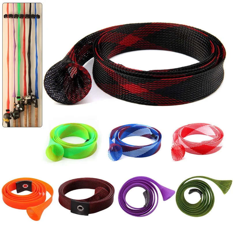 30mm 170cm Expanable Fishing Tools Braided Mesh Jacket Wrap Casting Fishing Rod Sleeve Cover Pole Glover Tip Protector Bag Sock
30mm 170cm Expanable Fishing Tools Braided Mesh Jacket Wrap Casting Fishing Rod Sleeve Cover Pole Glover Tip Protector Bag Sock