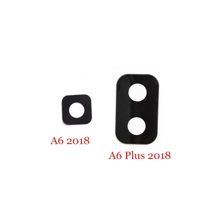 Новый стеклянный объектив задней камеры с наклейками для Samsung Galaxy A6 /A6 plus + (2018) |