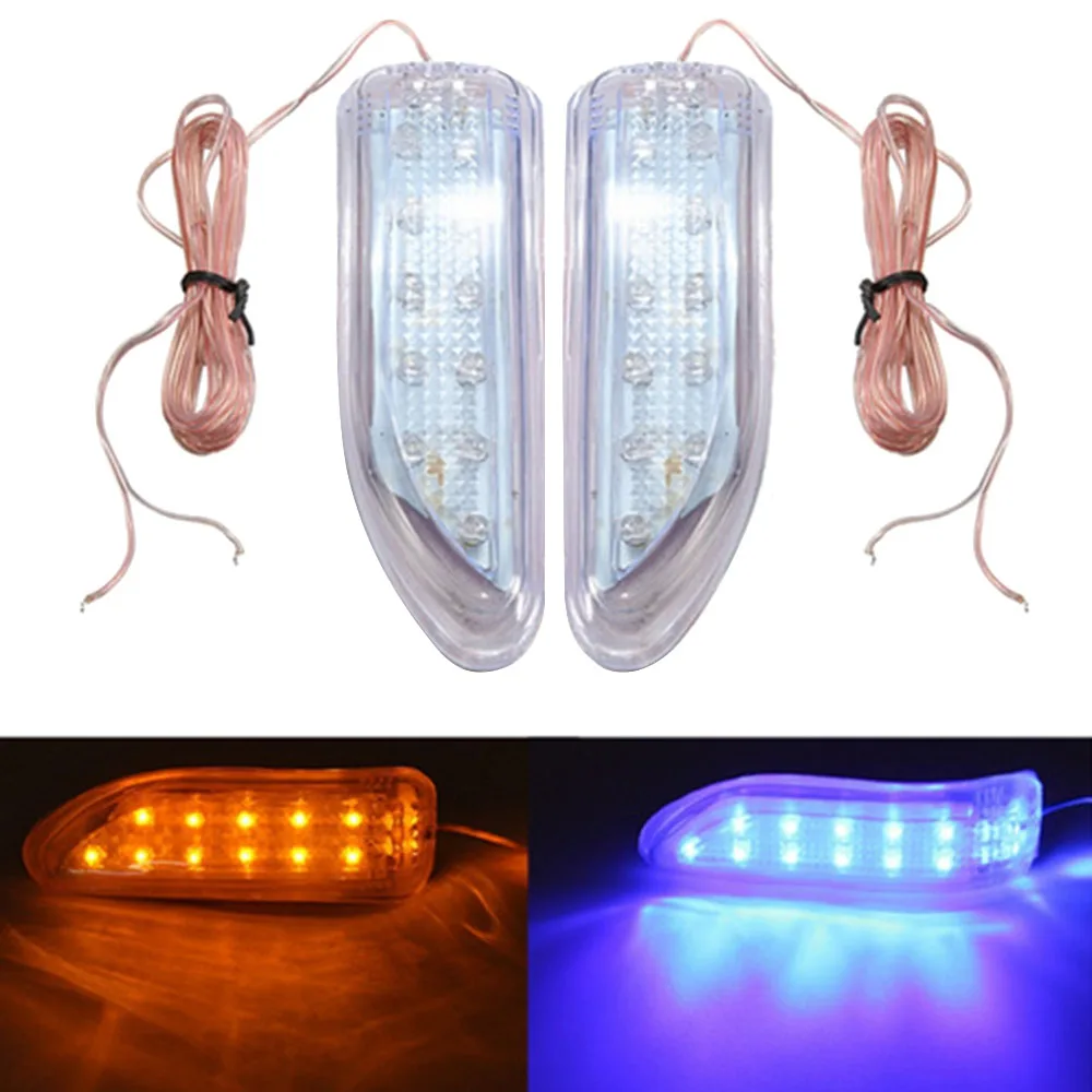 2PCS Car turn signal Light Amber LED Rear View Side Mirror Retrofit Turning Signal Soft LED Light Blade Shape
2PCS Car turn signal Light Amber LED Rear View Side Mirror Retrofit Turning Signal Soft LED Light Blade Shape