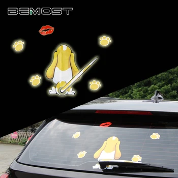 BEMOST Car-Styling Reflective Car Rear Window Windshield Wiper Decals Cartoon Dog Kiss Moving Tail 3D Animal Stickers 5Sets
BEMOST Car-Styling Reflective Car Rear Window Windshield Wiper Decals Cartoon Dog Kiss Moving Tail 3D Animal Stickers 5Sets