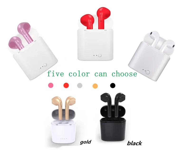 I7 i7s TWS Wireless Headphone in-ear Bluetooth Earphone Earbuds Headset With Mic For Phone iPhone Android
I7 i7s TWS Wireless Headphone in-ear Bluetooth Earphone Earbuds Headset With Mic For Phone iPhone Android