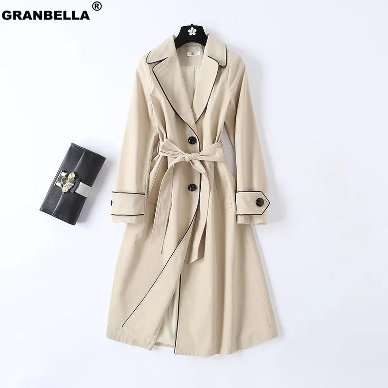 2019 New Arrival Business Women Trench Overcoat Elegant OL Style Sashes Windbreaker Coats Female Cloak
2019 New Arrival Business Women Trench Overcoat Elegant OL Style Sashes Windbreaker Coats Female Cloak