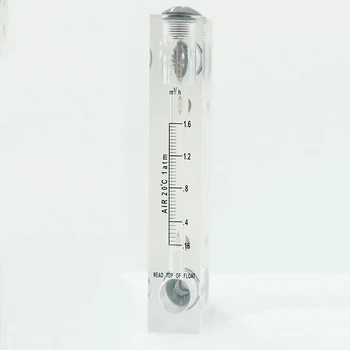 0.16-1.6m3/h 1/2" BSPT Male Thread PMMA Panel Type Gas Float Flowmeter Air Flow Meter Rotameter Without Control Valve
0.16-1.6m3/h 1/2" BSPT Male Thread PMMA Panel Type Gas Float Flowmeter Air Flow Meter Rotameter Without Control Valve