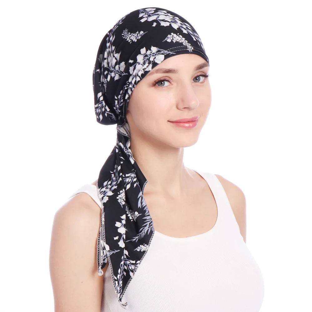 Fashion Women Head Scarf Muslim Indian Hijab Hat Stretch Floral Cancer Chemo Chiffon Turban Cap Head Wrap Scarf Hair Loss Hat
Fashion Women Head Scarf Muslim Indian Hijab Hat Stretch Floral Cancer Chemo Chiffon Turban Cap Head Wrap Scarf Hair Loss Hat