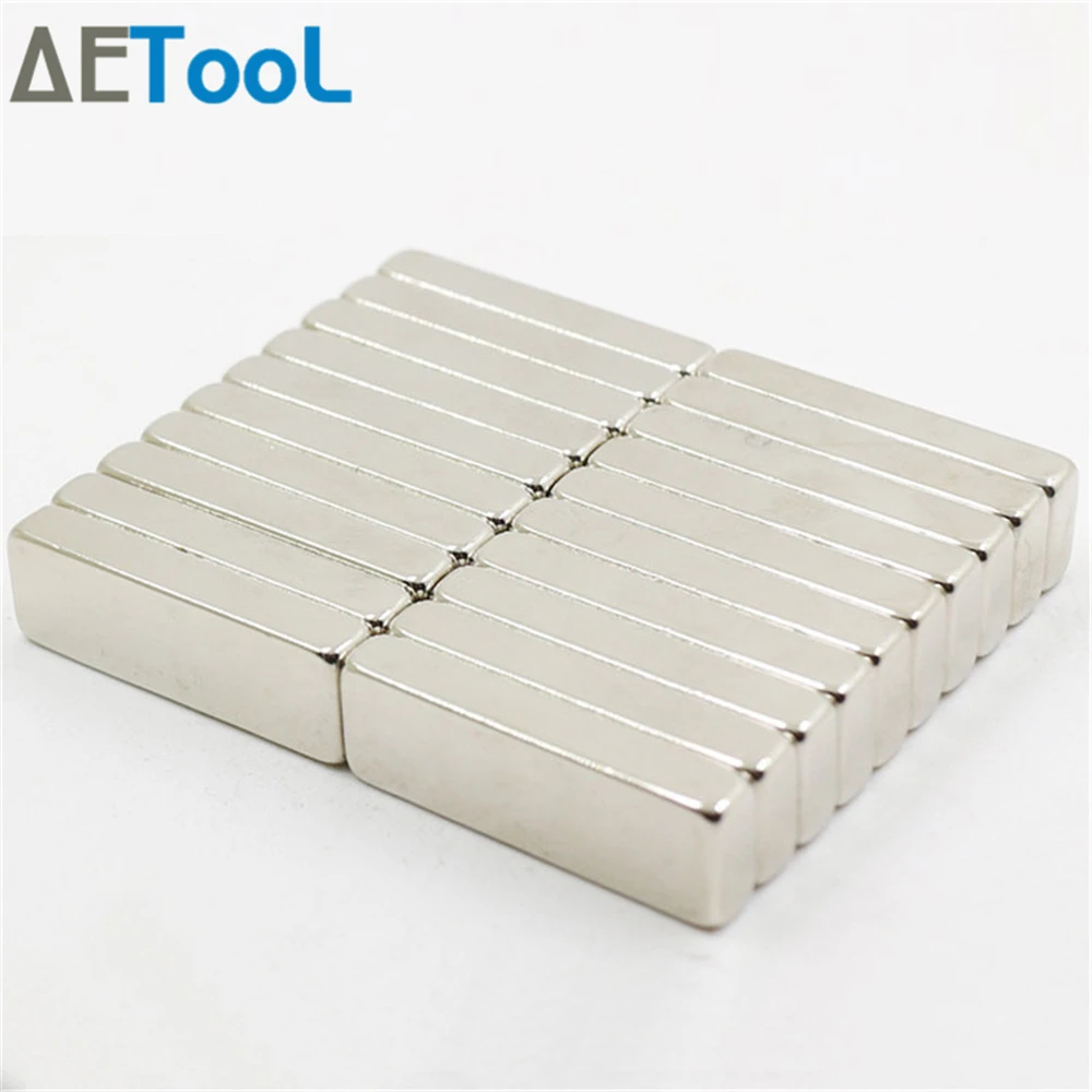 AETool N38 30x10x4 mm Size Super Powerful Small Neodymium Magnet Block Permanent NdFeB Strong Magnetic Magnets 30mm x 10mm x 4mm
AETool N38 30x10x4 mm Size Super Powerful Small Neodymium Magnet Block Permanent NdFeB Strong Magnetic Magnets 30mm x 10mm x 4mm